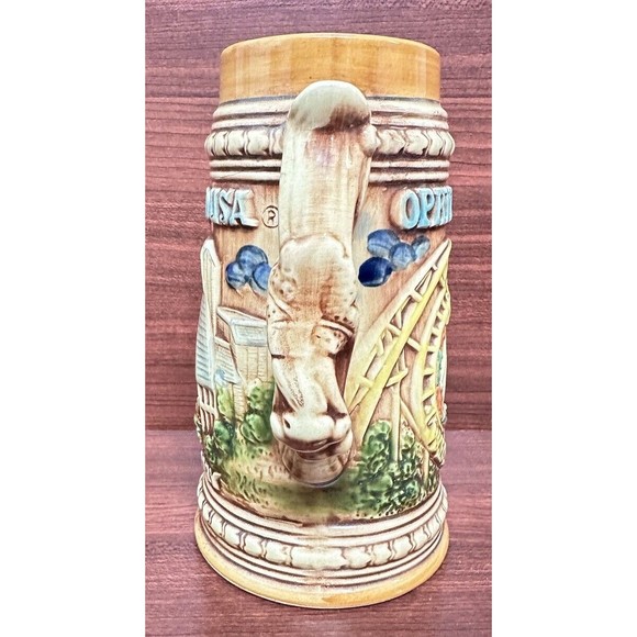 Opryland  Beer Stein Amusement Park Grand Ole Opry 70’s/80’s Vintage Rare Mug - Picture 2 of 7